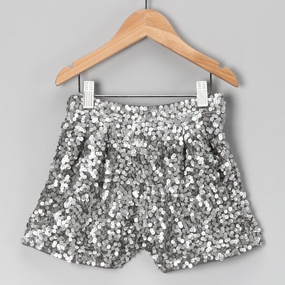 La Piccola Danza Other - 🎉Sold🎉 La Piccola Danza Girls silver shorts